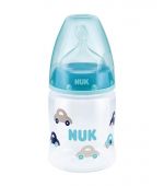 NUK ขวดนม FIRST CHOICE+ PP 150ml. S1 M BLUE