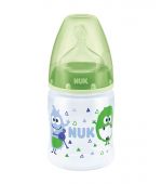 NUK ขวดนม FIRST CHOICE+ PP 150ml. S1 M GREEN