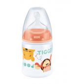 NUK ขวดนมลาย FIRST CHOICE+ 150ml. S1 M Disney ORANGE