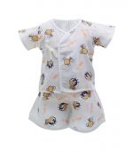 Shawn's Baby เสื้อแขนสั้นพร้อมกางเกงขาสั้น การ์ตูนรูปผึ้ง สีส้ม ไซส์ S