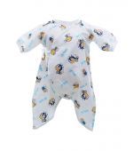 Shawn's Baby ชุดบอดี้สูทเด็กอ่อน การ์ตูนรูปผึ้ง สีฟ้า ไซส์ S