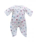 Shawn's Baby ชุดบอดี้สูทเด็กอ่อน การ์ตูนรูปลิง สีแดง/ชมพู/ฟ้า ไซส์ S