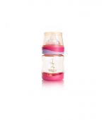 Kidsme, ขวดนม PPSU ขนาด 120 มล. ,สีชมพู