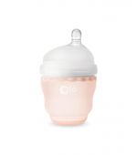 Olababy - ขวดนมซิลิโคน GentleBottle ขนาด 4 ออนซ์ สีส้มโอโรส แพ็คเดี่ยว