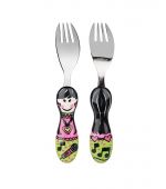 Eat4Fun - ส้อมเด็กรุ่น Kiddos ลาย Julie