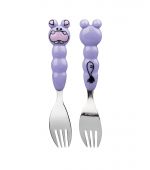 Eat4Fun - ส้อมเด็กรุ่น Animos ลายฮิปโป Hippo