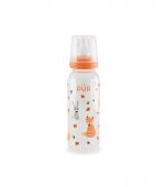 Pur - ขวดนมทรงตรง 8 ออนซ์/250มล. ,สีส้ม