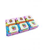 B.Duck Baby Wipes ผ้าเช็ดทำความสะอาดผิว ทิชชู่เปียก จำนวน 40 แผ่น/แพ็ค (6แพ็ค) Pink+Blue