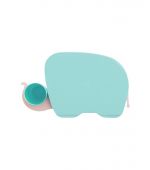 Firgi - ถาดใส่อาหารเด็ก, Elephant, Pastel Mint