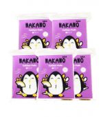 Nakano ซื้อ 1 เซต แถมฟรี 1 เซต สำลีแผ่นถนอมผิว,เซตประหยัด 5 ห่อ,รุ่น Jet Spray,ขนาด 50 กรัม (500แผ่น) 