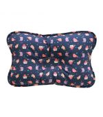 Madeline - หมอนหลุมเด็กทรงสีเหลี่ยม Kitty Navy สีน้ำเงิน