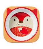 Skip Hop ชามสำหรับเด็ก ดีไซน์น่ารัก Zoo Bowl Fox Style