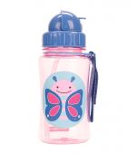 Skip Hop กระติกน้ำพร้อมหลอดดูด Zoo Straw Bottle Butterfly Style