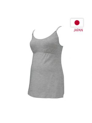 Rose Madame, เสื้อสายเดี่ยวให้นม,รุ่น Seamless cup bra,สีเทา  ,จัดส่งสินค้าทุกวันจันทร์/พุธ/ศุกร์