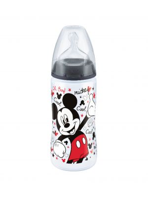 NUK ขวดนมลาย FIRST CHOICE+ 300ml. Mickey S2 M