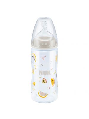 NUK ขวดนม FIRST CHOICE+ PP 300ml. S1 M WHITE
