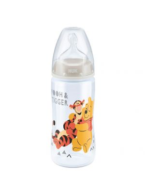 NUK ขวดนมลาย FIRST CHOICE+ 300ml. S1 M Disney WHITE