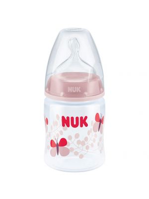 NUK ขวดนม FIRST CHOICE+ PP 150ml. S1 M PINK