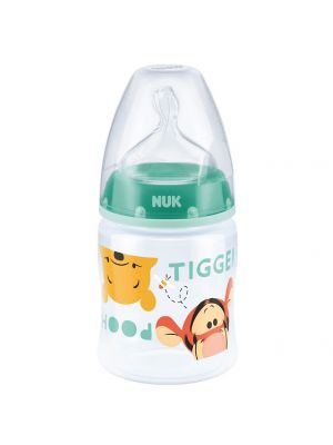 NUK ขวดนมลาย FIRST CHOICE+ 150ml. S1 M Disney GREEN