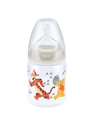 NUK ขวดนมลาย FIRST CHOICE+ 150ml. S1 M Disney WHITE