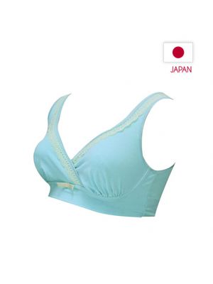 Rose Madame, เสื้อชั้นในให้นม,รุ่น Relaxing bra,สีฟ้า,ไซส์ L ,จัดส่งสินค้าทุกวันจันทร์/พุธ/ศุกร์