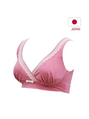 Rose Madame, เสื้อชั้นในให้นม,รุ่น Relaxing bra,สีชมพู,ไซส์ L ,จัดส่งสินค้าทุกวันจันทร์/พุธ/ศุกร์