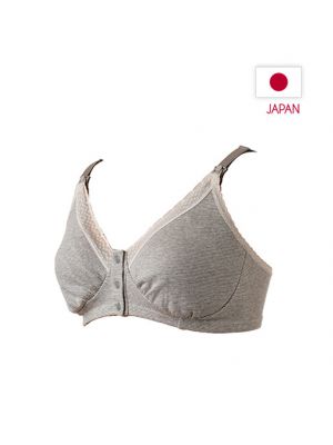 Rose Madame, เสื้อชั้นในให้นม,รุ่น Smart Boarder,สีเทา,ไซส์ L ,จัดส่งสินค้าทุกวันจันทร์/พุธ/ศุกร์