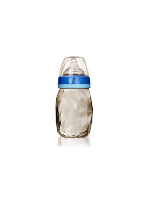 Kidsme, ขวดนมรุ่นไดมอนด์ขนาด 240 มล. ,สีฟ้า
