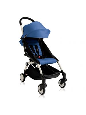 BABYZEN รถเข็นเด็กรุ่น YOYO+ 6+ / Frame-White, Color-Blue