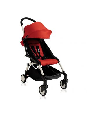 BABYZEN รถเข็นเด็กรุ่น YOYO+ 6+ / Frame-White, Color-Red