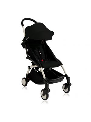 BABYZEN รถเข็นเด็กรุ่น YOYO+ 6+ / Frame-White, Color-Black