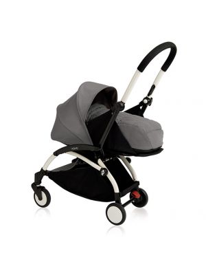 BABYZEN รถเข็นเด็กรุ่น YOYO+ 0+ / Frame-White, Color-Grey
