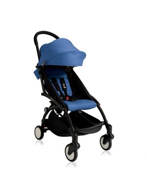 BABYZEN รถเข็นเด็กรุ่น YOYO+ 6+ / Frame-Black, Color-Blue