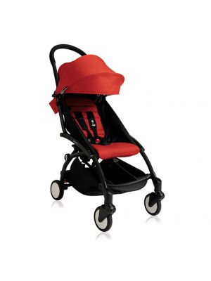 BABYZEN รถเข็นเด็กรุ่น YOYO+ 6+ / Frame-Black, Color-Red