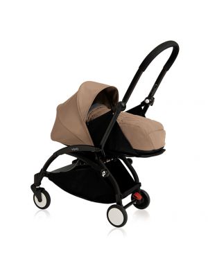 BABYZEN รถเข็นเด็กรุ่น YOYO+ 0+ / Frame-Black, Color-Taupe