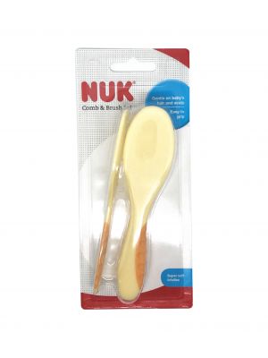 NUK แปรงหวีผมเด็ก (สีเหลือง)