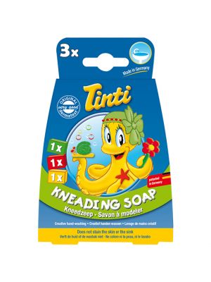 Tinti - สบู่สีดินน้ำมัน ชุด 3 ก้อน