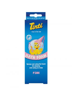 Tinti - โฟมสบู่อาบน้ำสีชมพู