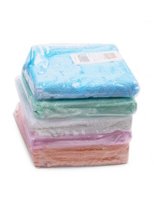 AUKA ผ้าขนหนูผืนเล็ก สีฟ้า ขนาด 12