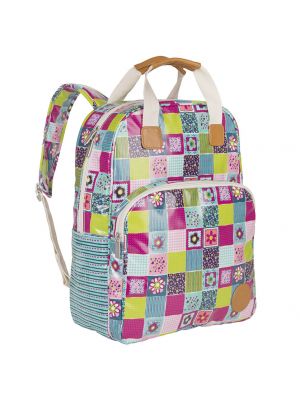 Lassig กระเป๋าเป้คุณแม่ Diaper Bag Vintage Backpack สี Flower quilt