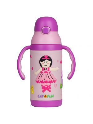 Eat4Fun - กระติกน้ำเก็บอุณหภูมิลายเจ้าหญิง 3D Thermal Bottle  Fairy Land