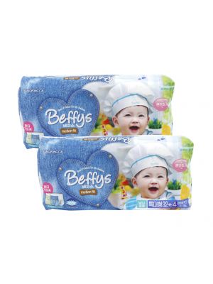 Beffys , โมชั่นฟิต,กางเกง,ไซส์ XL,แพ็คคู่,(จำนวน36 ชิ้น/1ห่อ)