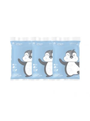 Little Penguin - สำลีก้อนขนาดใหญ่พิเศษ แพ็ค 3 ถุง (300กรัม/ถุง)
