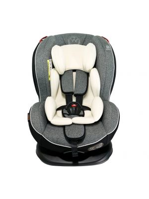 GLOWY W คาร์ซีท รุ่น Royal Baby III สี Platinum Organic