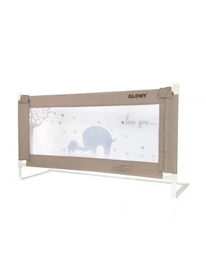 GLOWY - ที่กั้นเตียง ขนาด 180 ซม. ,สีน้ำตาล