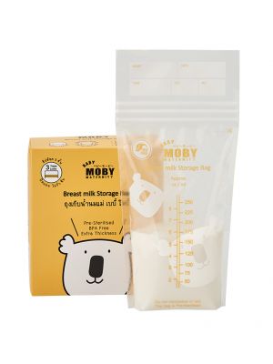Baby Moby ถุงเก็บน้ำนมแม่ ขนาด 40 ถุง