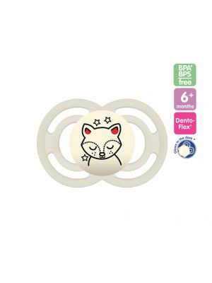 MAM จุกนมหลอก เพอร์เฟค ไนท์ 6 เดือน ชิ้นเดียว รุ่น 6+months สี white