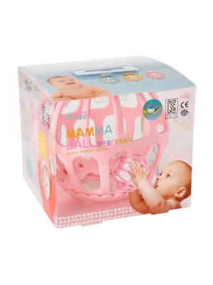 Ange - แมมม่าบอล ที่จับขวดนมสีชมพู Mamma Ball Pink