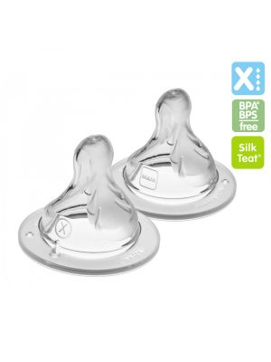 MAM จุกนมไซส์ X (2ชิ้น) รุ่น Size X  สี ใส