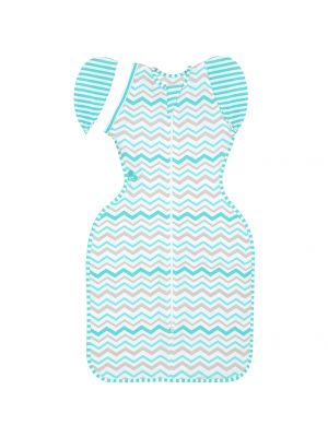 Love To Dream ผ้าห่อตัวแบบถอดแขน ไซส์ L -Swaddle UP™ 50/50 ลาย Multi Zigzag 